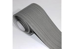 DOSTEAR Wallpaper Border Self Adhesive Border Decal Bathroom Tile Stickers Waterproof, Kitchen Wall Borders PVC Waistline Tile Borders Ceiling Gray 1 12x1000cm