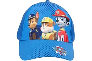 United Labels Team Paw Patrol, -0121998 Casquette, Bleu (Hellblau), 53/55 cm (Taille Fabricant: 54cm) Garçon