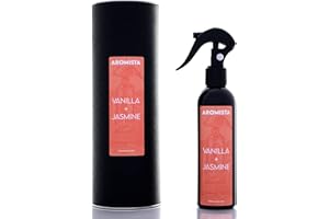 ‎AROMISTA AROMISTA Vanilla + Jasmine Parfüm Raumspray 200ml Duftspray Auto Duft Textilerfrischer Raumduft Lufterfrischer