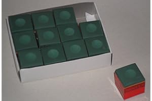 ARTIST UNKNOWN 12 Stück Billard-Kreide in blau