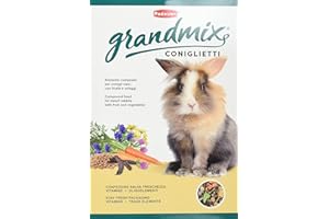 BRIT Padovan Grandmix Coniglietti - Alimento Completo per conigli con frutta e ortaggi - 850 gr