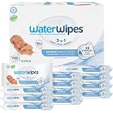 WaterWipes Biyo&ccedil;&ouml;z&uuml;n&uuml;r Orijinal Bebek Mendilleri,%99,9 Su Bazlı Mendil, Hassas Ciltler İ&ccedil;in Kokusuz ve Hipoalerjenik, 60 Adet