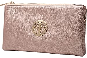 Craze London Women's Small Clutch Bag Cross Body Shoulder Bag with Wristlet Long Cross Shoulder Adjustable Strap