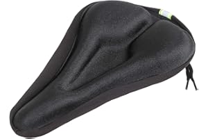 DIGIFLEX Funda Cojín para Bicicleta, Almohadilla Extra Confort de Gel para la Comodidad del Sillín