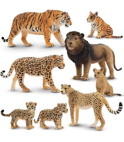 Figura De Smilodon (Tigre Dientes De Sable) Safari Ltd – Réplica Realista Pintada A Mano, Libre De BPA, Para Niños +3 Años, Juguete Educativo