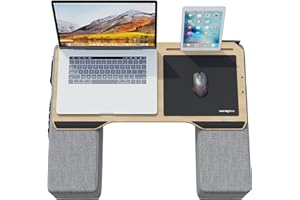 Couchmaster CYWORX - Ergonomic Lap Desk for Laptops or Wireless Peripheral with Cushions, Suitable for Couch/Bed