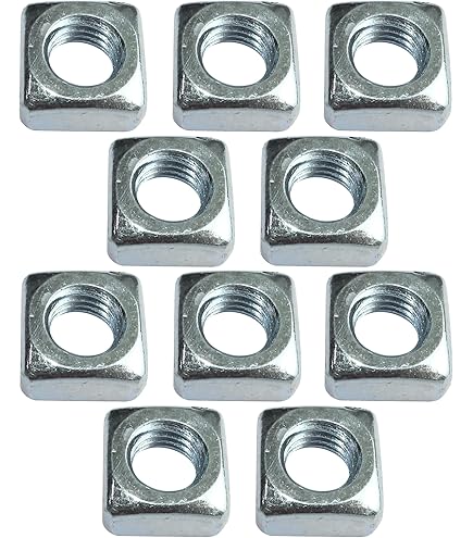 Dadi Rettangolari M8 In Acciaio Inox 304 - Confezione Da 10 Pezzi, 20x15x5 Mm, Per Macchinari E Mobili