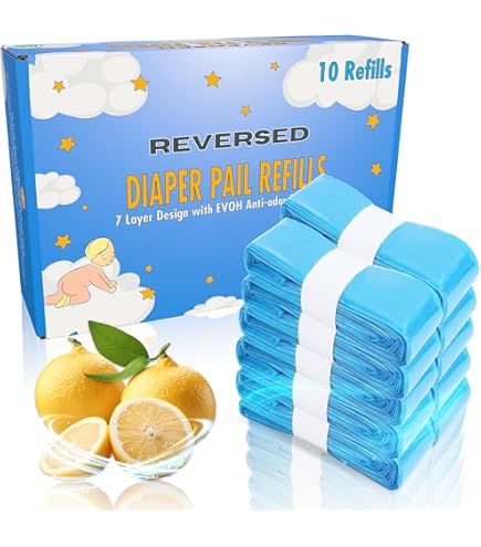 Ricariche Universali Mangiapannolini LillOne 8 Pezzi - Extra Lunghe 7 Strati Anti Odore - Foto 5