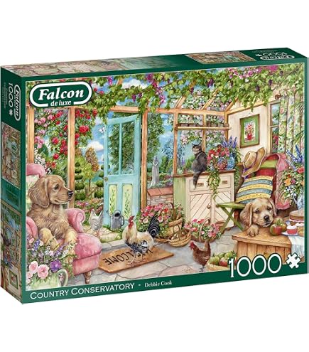 Falcon De Luxe Puzzle 'An Afternoon Hack' – 1000 Teile, Premium-Qualität, Aus Den Niederlanden