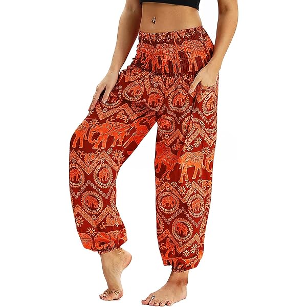 Pantaloni Harem Donna Con Spacco - Larghi, Comodi, Per Yoga, Danza E Casual, Vita Alta - Foto 9