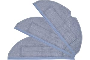 ‎LIEBCHEN liebchen 3 Stück Ersatz Wischtücher für Xiaomi Roborock S7 Wischtücher, Reinigungstücher aus Mikrofaser für S7 Plus, Wischmop Set, Ersatz Mikrofasertücher für Roborock T7 T7 Plus