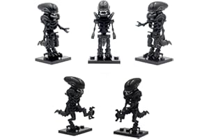 Magma Brick. ☣ Alien mini figure ☣ inspiré par XENOMORPH compatible avec LEGO Jeux de construction