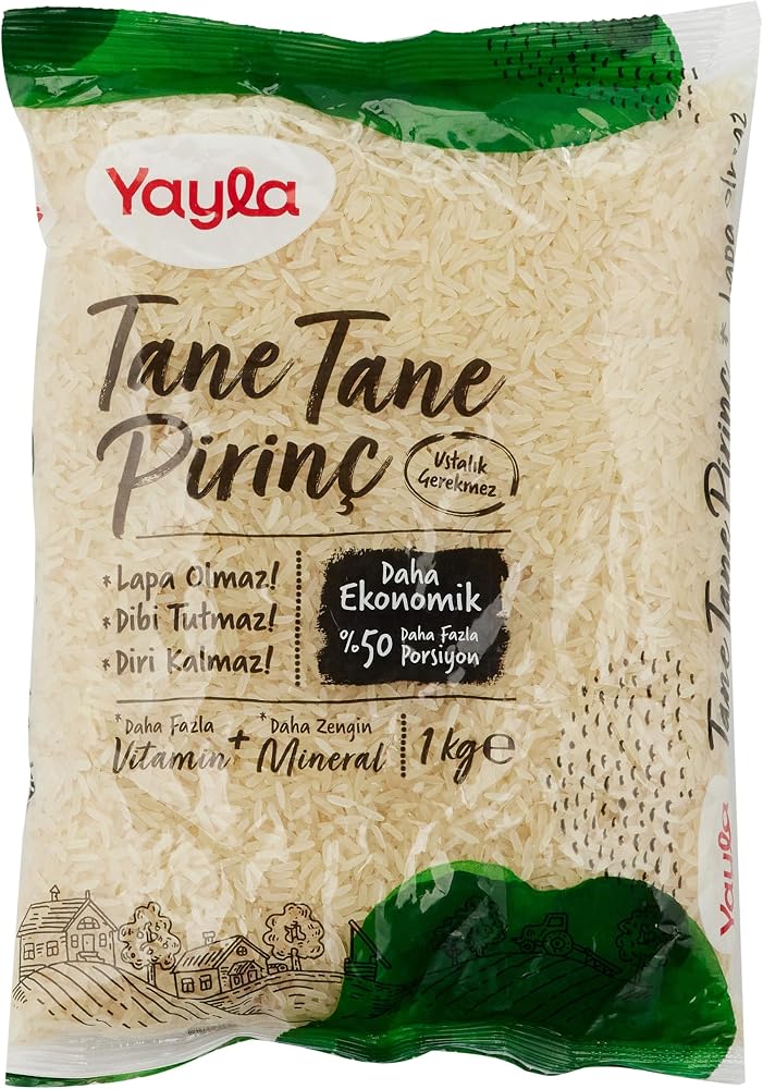 yayla Tane Tane Pirinç 1 kg