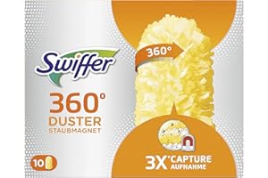 ‎SWIFFER Swiffer 360° Duster Staubwedel Nachfüllpack, 10 Einheiten fängt/speichert Staub