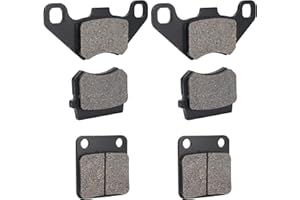 WATODAY Front and Rear Disc Brake Pads Set Compatible with TrailMaster XRS XRX Blazer 150 150cc Tomberlin Crossfire 150R Dune Buggy Go Kart