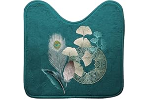 1001KDO POUR LA MAISON Tapis Contour de WC Ginko Blue