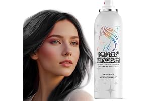 Tillfällig hårfärgsspray | 150 ml omedelbar hårspray för vuxna och barn
