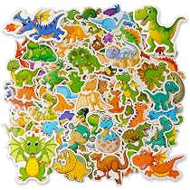 Set De 1500 Autocollants Pour Enfants – Animaux, Océan, Dinosaures – 3 Rouleaux De 500 – Déco Et Récompenses