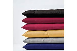 PING BU Coussin 2 à 3 places 100/110/120 cm pour intérieur et extérieur, pour salle à manger, terrasse, chaise longue, banc (110 x 40 cm, marron)