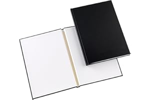 Jalema 1312519 Thermal Binding Cover Hardback Linen Bookbinding 25 mm Capacity 200 Pages Black Pack of 10