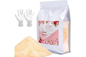 Aboofx Silica Gel Flower Drying Crystals, 2 LBS Flower Drying Silica Gel Crystals with Gloves, Fast Non-Toxic Color Indicating Flowers Desiccant Reusable for DIY Wedding Bouquet Flowers Preservation