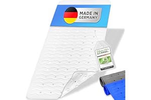 ‎KÖNIGWERK Königwerk Badewannenmatte Rutschfest - 100% BPA frei [80x38cm] | Ohne PVC | Für puren Badespaß | Badematte Made in Germany | Antirutschmatte Badewanne - Ideal für Erwachsene & Kinder