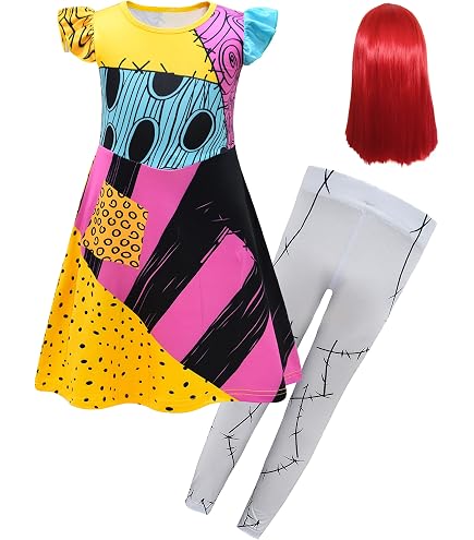 Disguise Sally Kostüm Aus „The Nightmare Before Christmas“ – Teen-Größe