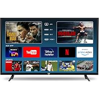 VW 100 cms (40 inches) HD Ready Smart LED TV VW40S (Black) (2021 Model)