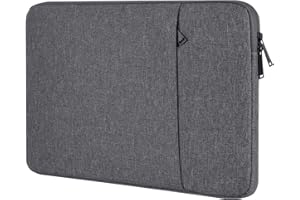 Chelory 15.6 Inch Laptop Sleeve for 16 Inch MacBook Pro Max, Laptop Case for 15.6 16 Inch Notebook Ultrabook Computer Shockproof Protective Cover Water Resistant Bag Carrying Case, Dark Gray