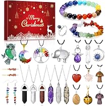 Qazuwa Adventskalender 2024 Mit Edelsteinen – 24 Mineralien Für Kinder