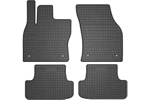 M MOTOS Alfombrillas de Goma para Audi Q2 2016-2020 Mejora tu Comodidad de Viaje con la Alfombrilla Antideslizante para Coche- Alfombrillas de Coche para Varias Estaciones