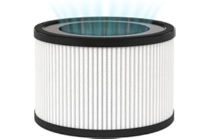 Remplacement du filtre à air MIKO HEPA H13 pour purificateur d'air IBUKI M MAF-02, Remplacement du filtre d'air circulaire, 18,7 x 18,7 x 11,8 centimeters (1 Pack).