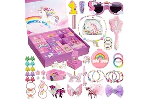 Calendrier de l'Avent Licorne Fille,Calendrier de l'Avent 2025 Enfants,24 jours de Noël Calendrier à rebours Fille Licorne Bijoux,Cadeau de Noël pour les filles