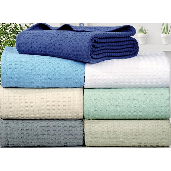 Buy Tex Trend 100% Cotton Blanket Ivory Color King Size 108