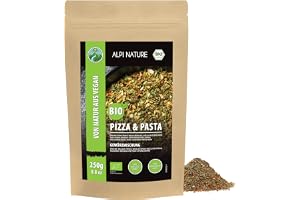 Alpi Nature Pizza och Pasta Kryddblandning BIO 250g, Pizzakrydda, Pastakrydda, Italiensk Kryddblandning