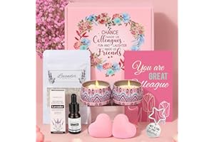 AYGE Pamper Gifts for Colleague, Leaving Gifts For Colleagues Women, Goodbye Gifts for Colleague, Birthday Gifts for Colleague, Self Care Relaxation Spa, Relax Bath Set Presents for Leaving Colleague