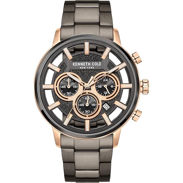 Kenneth Cole New York Male Stainless Steel Quartz Watch with