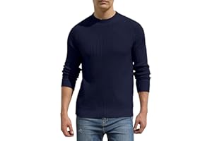 Hisir Męskie swetry, topy, zima, wełna, dzianina, okrągły dekolt, raglanowy sweter z długim rękawem, miękka, ciepła dzianina, pulower, swetry dla mężczyzn