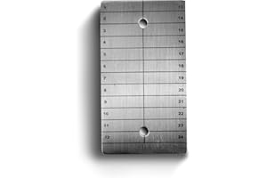 ColdTi - Titanium Bitcoin Cryptocurrency Seed Storage für extrem langlebige Kühlaufbewahrung (Einzelplatte)