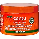 Cantu Natural Leave-In Conditioning Cream 340g