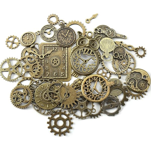 Thorens Steampunk Petroleumfeuerzeug - Vintage Messing Mit Zahnrädern