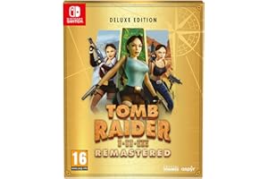 ASPYR Tomb Raider 1-3 Remastered Starring Lara Croft: Deluxe Edition - Switch