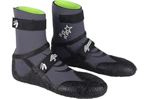 Ascan Star Round - Scarpe da surf e windsurf in neoprene, 5 mm