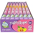 Heaven & Earth Fruit Punch Taffy Rope 552g (24 Pack) | Made with Natural Colours & Flavours, No High Fructose Corn Syrup, Gluten Free, Nothing Artificial, Kosher, Wonderfully Delicious!