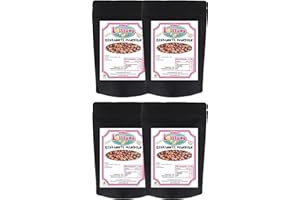 STALLS LOLLYPOP 4x 200g Frisch Gebrannte Kirmes und Weihnachtsmarkt Mandeln - wir brennen unsere Mandeln täglich frisch - hochwertige Largueta Mandel aus Spanien