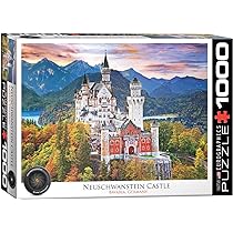 Schloss Neuschwanstein im Winter : Eurographics: Amazon.pl