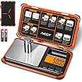 ACCT Precision Pocket Scale, 200gx0.01g jewelry gram scale, digital food scale with LCD display, one-click conversion 6 units, mini scale for kitchen/powder/herb/coins(Battery included)