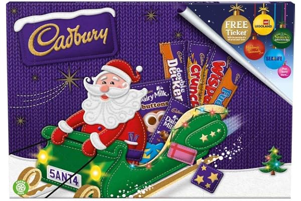 Cadbury Selection 150g, en oemotståndlig förpackning med Cadbury Selection Boxes, De perfekta strumpefyllarna i julen, 2-pack