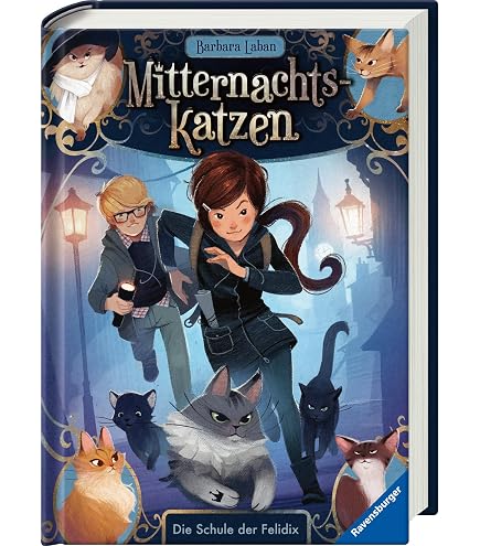 ThinkFun 76483 Midnight Cats - Gioco Di Logica E Deduzione Per Ragazzi E Ragazze Da 8 Anni, Con Tabellone E 6 Statuine Gatto, Ispirato Ai Libri Ravensburger