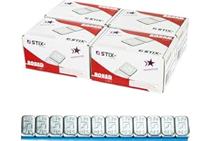 Stix Automotive Equipment - Pesos de equilibrio (12 x 5 g, 6 kg, 3,5 mm, 60 g, barra adhesiva (100)